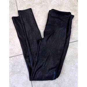 Spanx Faux Leather Leggings for Women, Size S/P - Black‎